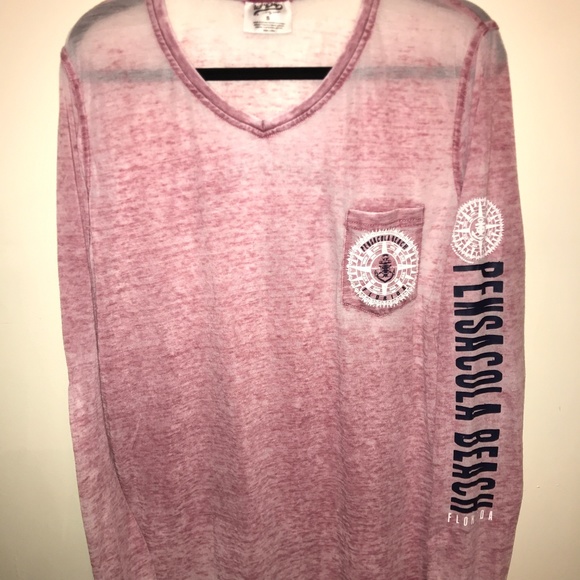 U.S. VINTAGE Pink Burnout Pensacola Graphic Tee - Picture 7 of 10